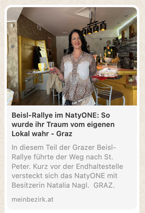Café NatyONE - Graz, St. Peter